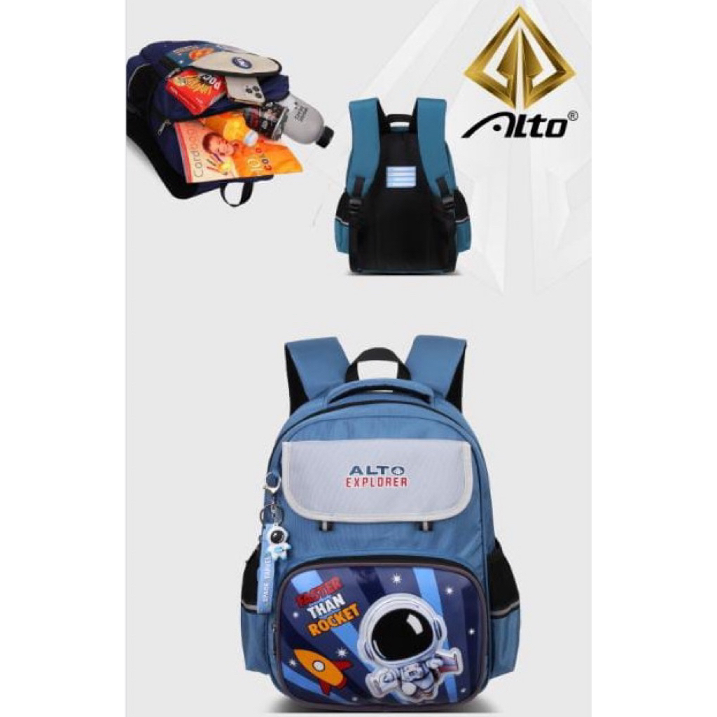 Tas sekolah Tas anak Tas alto Tas astronot alto Ransel anak