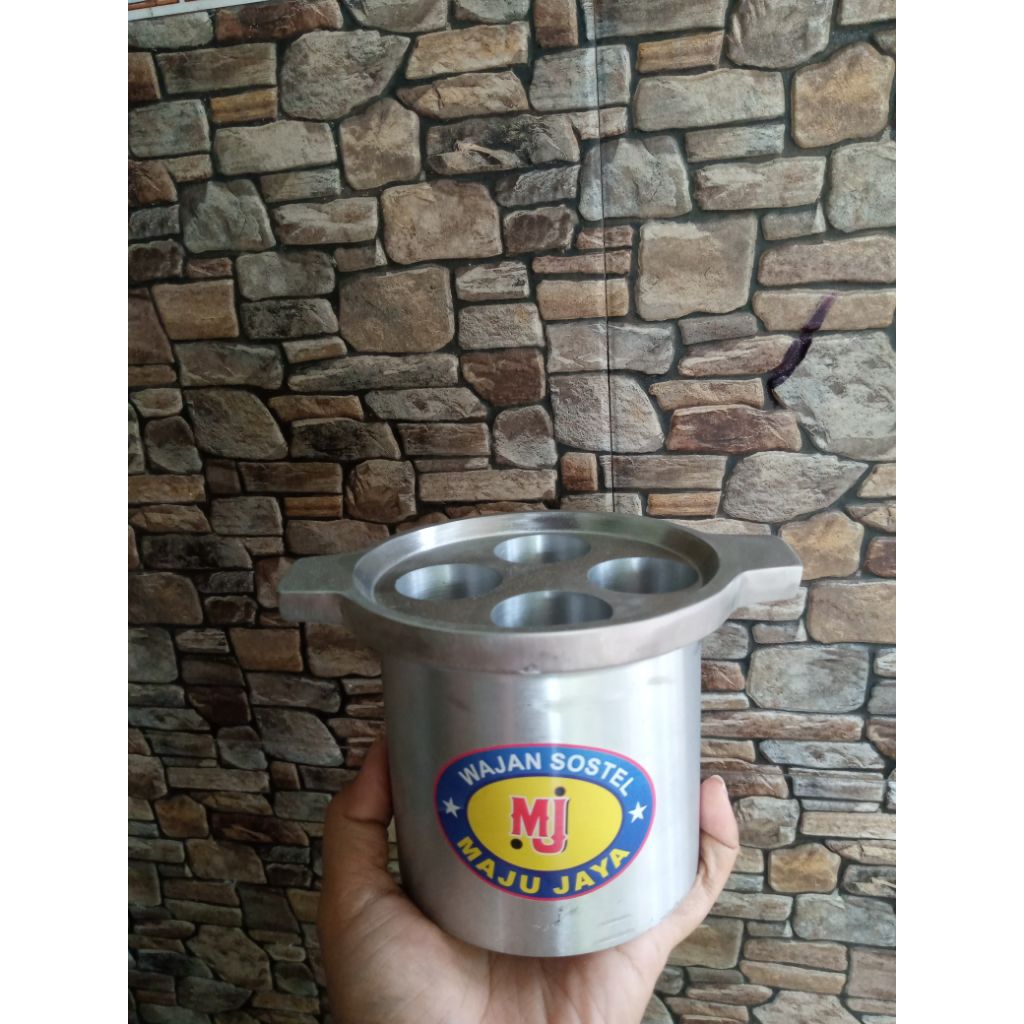 wajan sostel 4 lubang mini