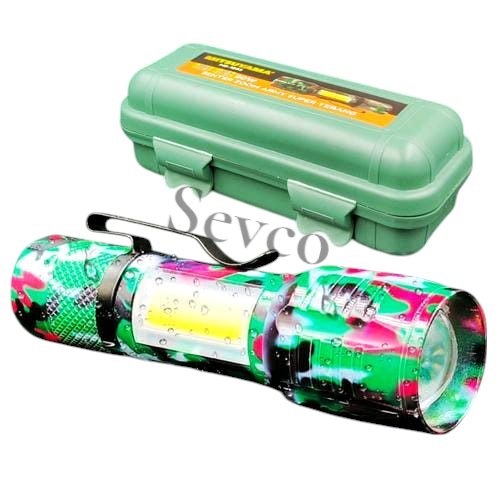 Senter LED COB Mitsuyama 20W Super Terang MS-1233/ Lampu Emergency / Senter Kecil Terang