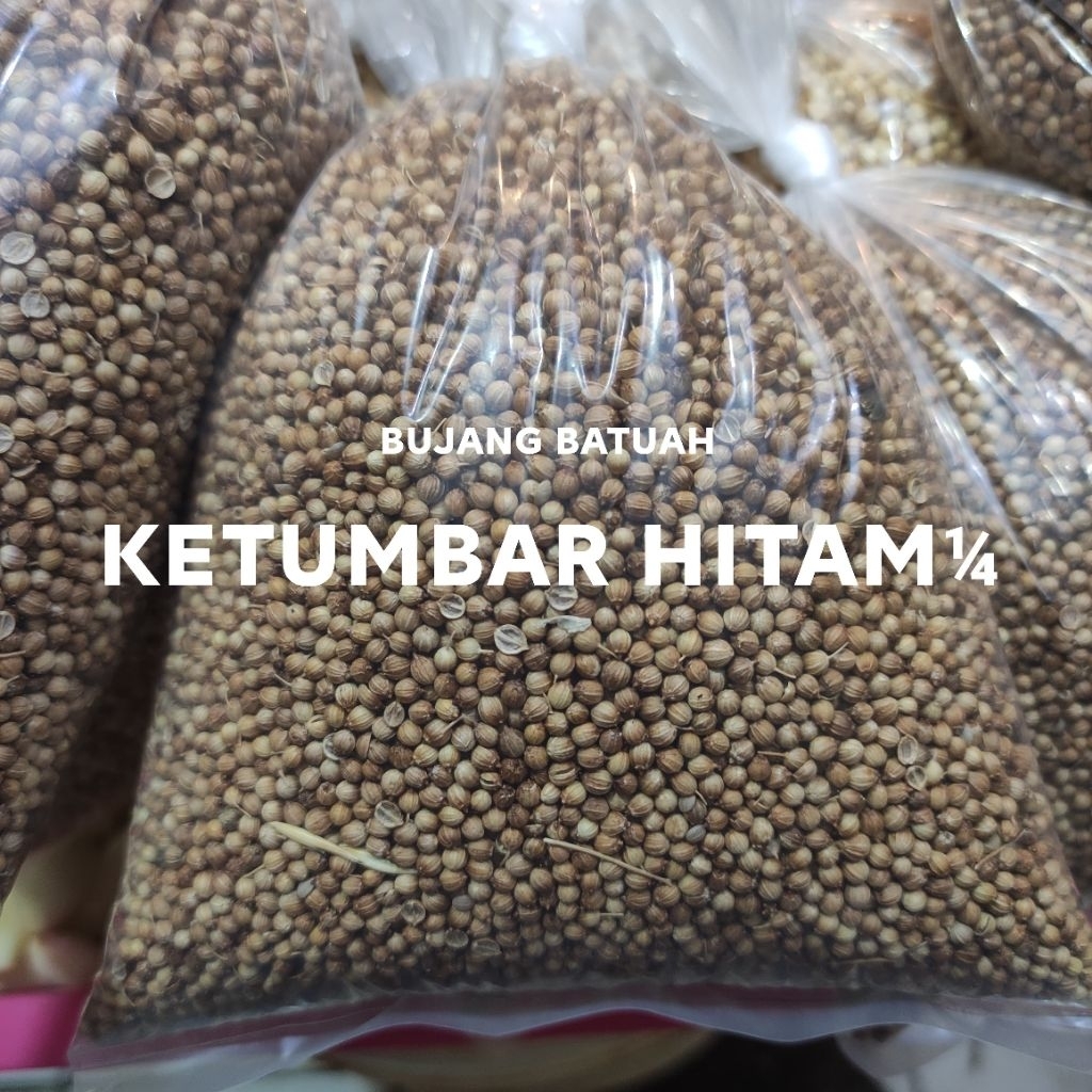 

KETUMBAR HITAM SUPER ¼KG GAMBAR ASLI