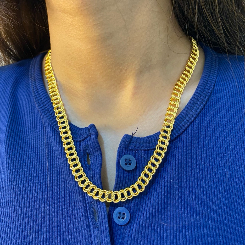 Kalung coco klasik lebar 0,8 cm