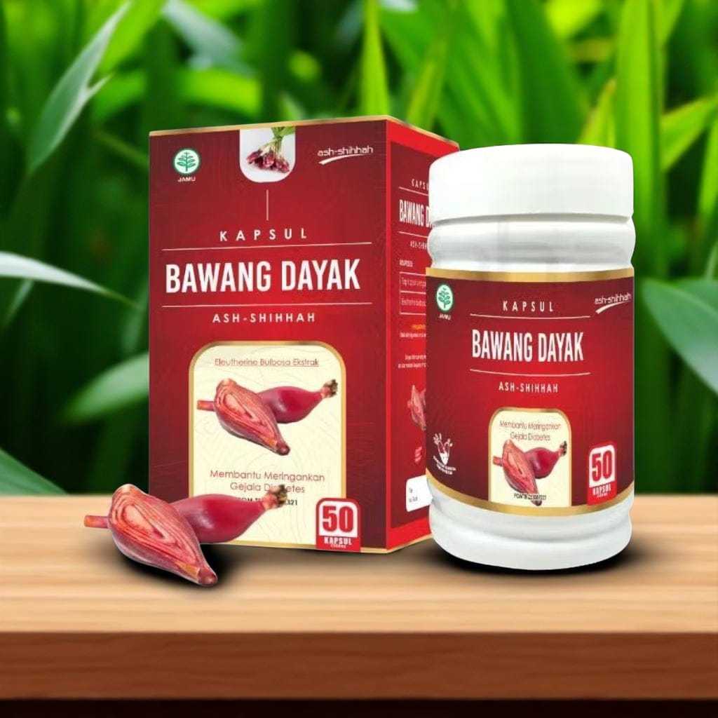 (BPOM) Kapsul Bawang Dayak (Berlian) / Kapsul Bawang Dayak Asli Kalimantan
