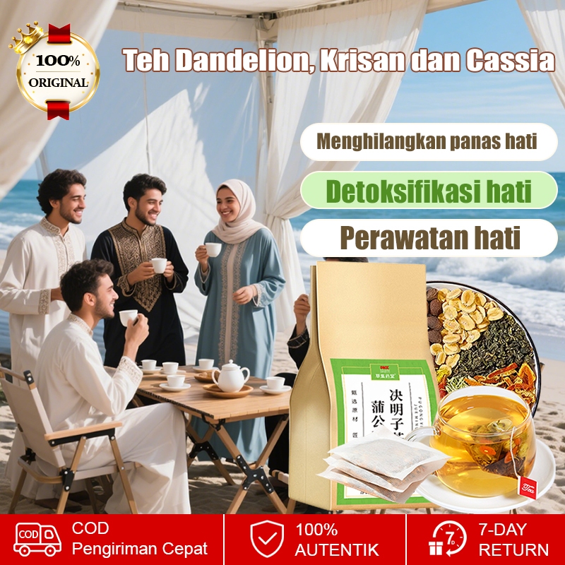 

❤️Beli 1 gratis 2❤️Teh Bunga Dandelion dan Cassia Teh untuk melembapkan paru-paru dan melindungi hati Teh Kesehatan dan Kebugaran Teh Herbal Premium untuk Mengurangi Panas Dalam Teh Detoksifikasi dan Pelangsing