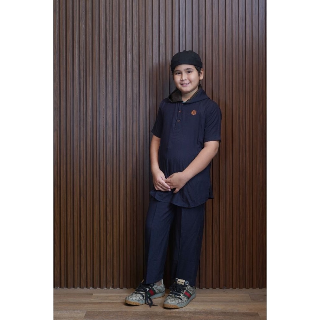 AL AMWA PREMIUM NOUSHAD baju stelan kurta anak Hoodie atasan Koku anak laki laki