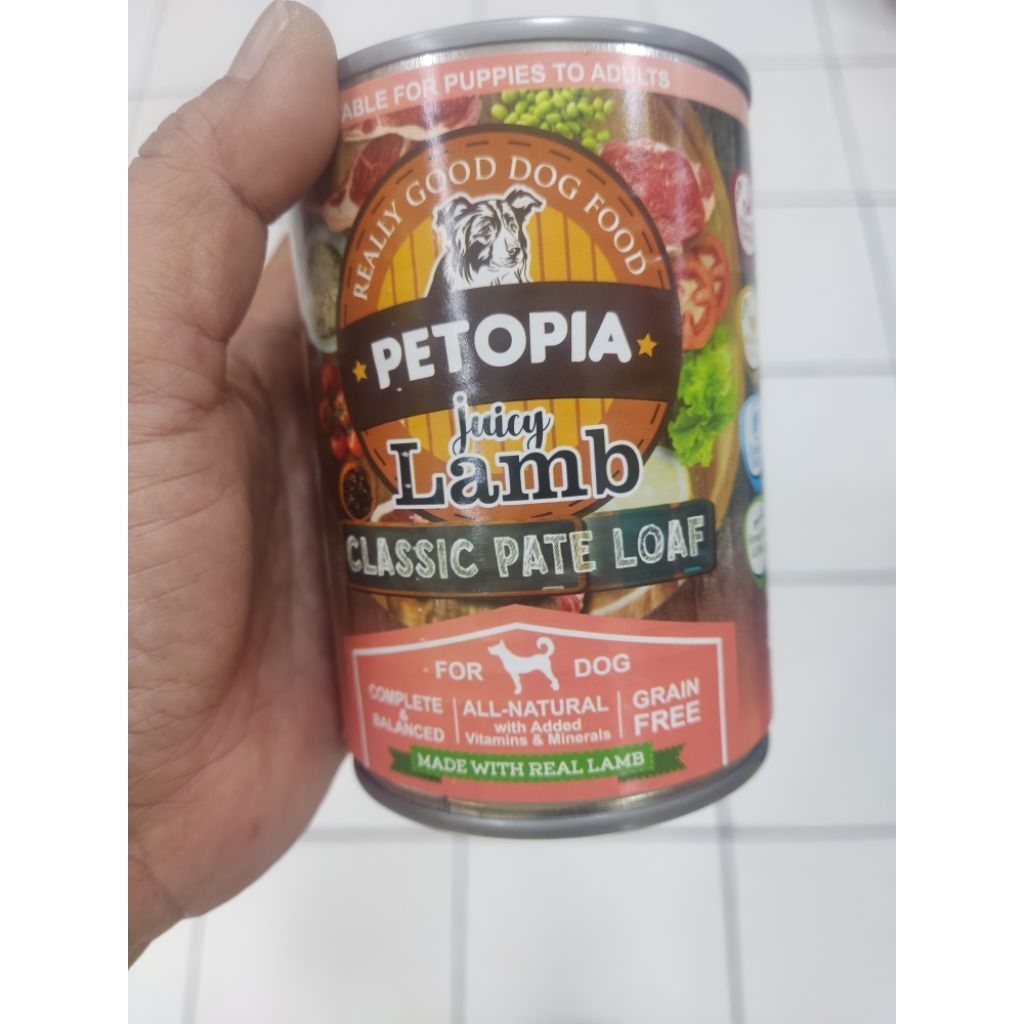 petopia dog food 380 gr