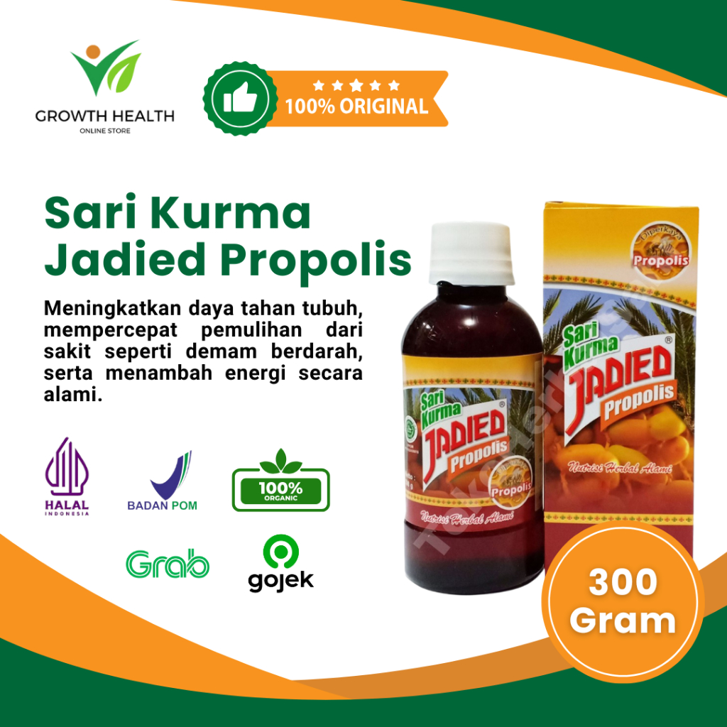 

Sari Kurma Jadied Propolis