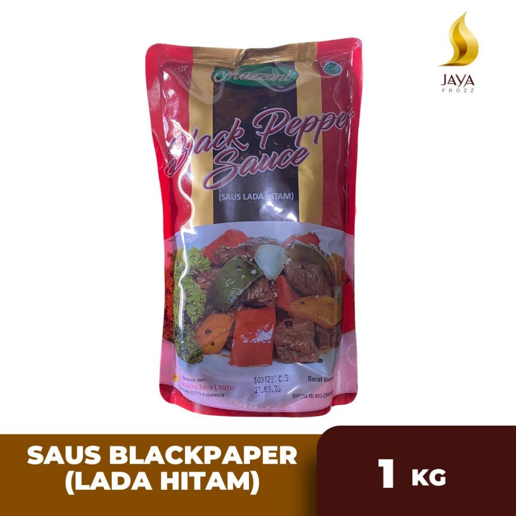 

Aneka Saus Mazzoni 250gr & 1kg - BBQ, Blackpepper, Teriyaki, Red Hot Chili, Saus Tomat Sachet