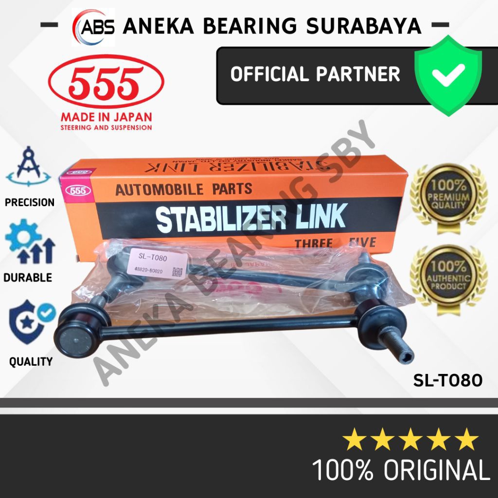 LINK STABIL RUSH TERIOS LAMA SL-T080 555 JEPANG ASLI STABILIZER 2PC