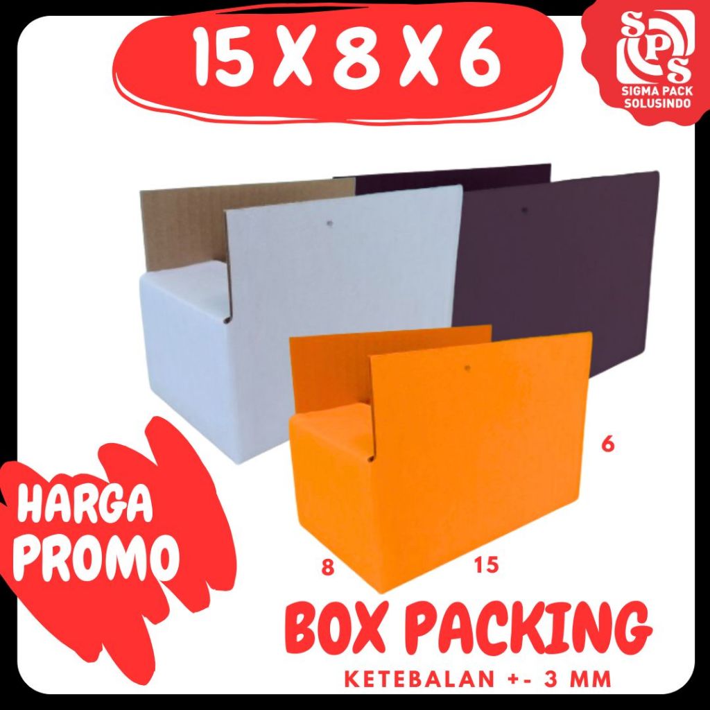 

Kardus 15x8x6 Packing Olshop Box A1 Dus Kotak Kemasan Box Aksesoris Souvenir Madu Parfum Zigma Shop