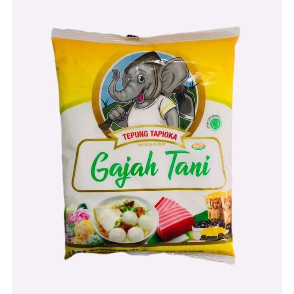 

Tepung Tapioka Cap Gajah Tani 500gr