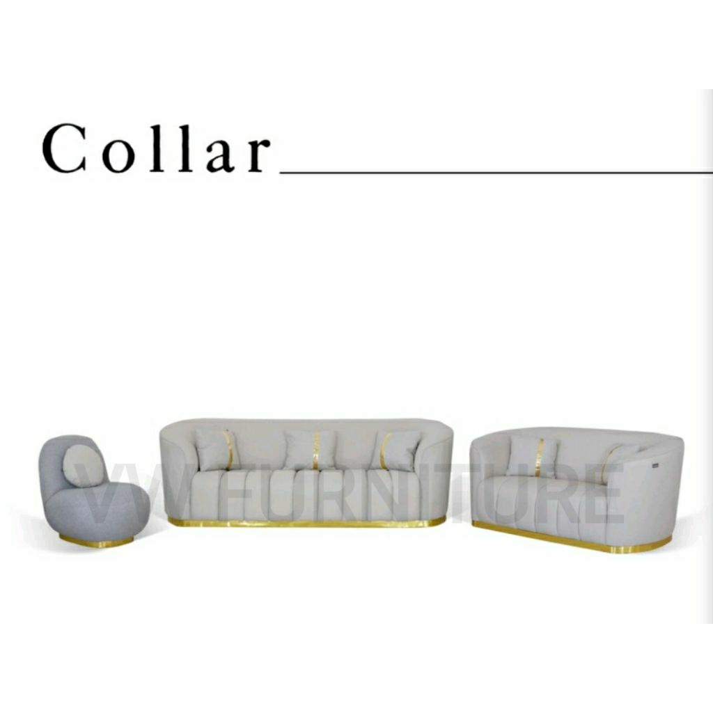TITOV Sofa 321 Seater Type Collar - Sofa Titov Medan - Sofa Minimalis