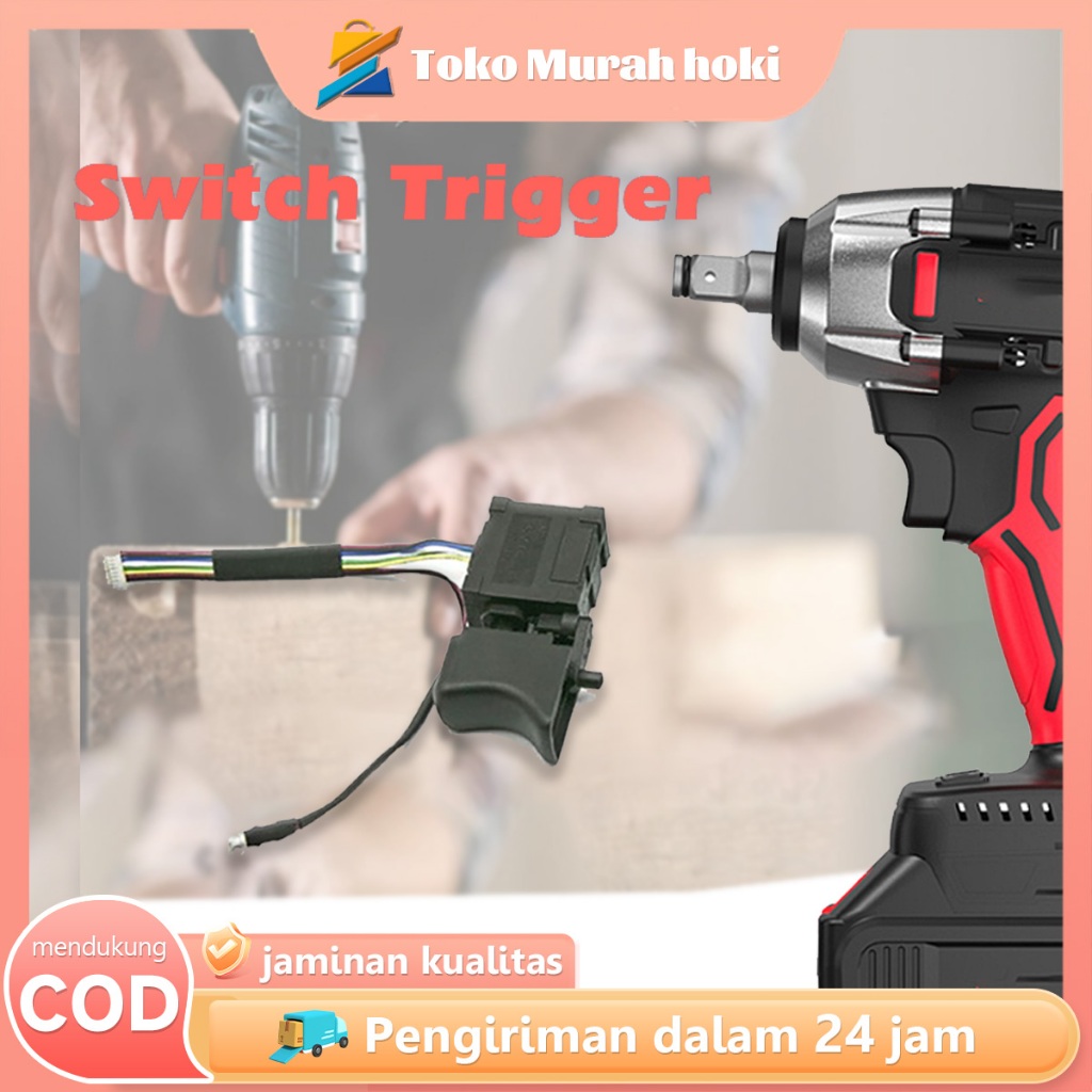 Switch Control Bor Baterai Saklar Trigger Impact Baterai Saklar Mesin Bor Switch Bor Impact