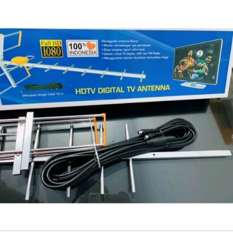 ANTENA ELECOR FULL HD / ANTENA LUAR