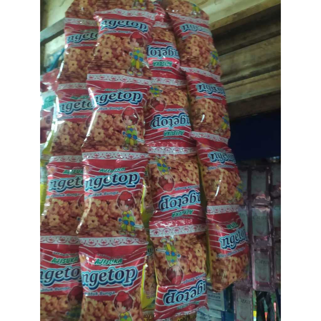 COD Ngetop / top / snack ngetop merah/ ngetop 1000 /ngetop