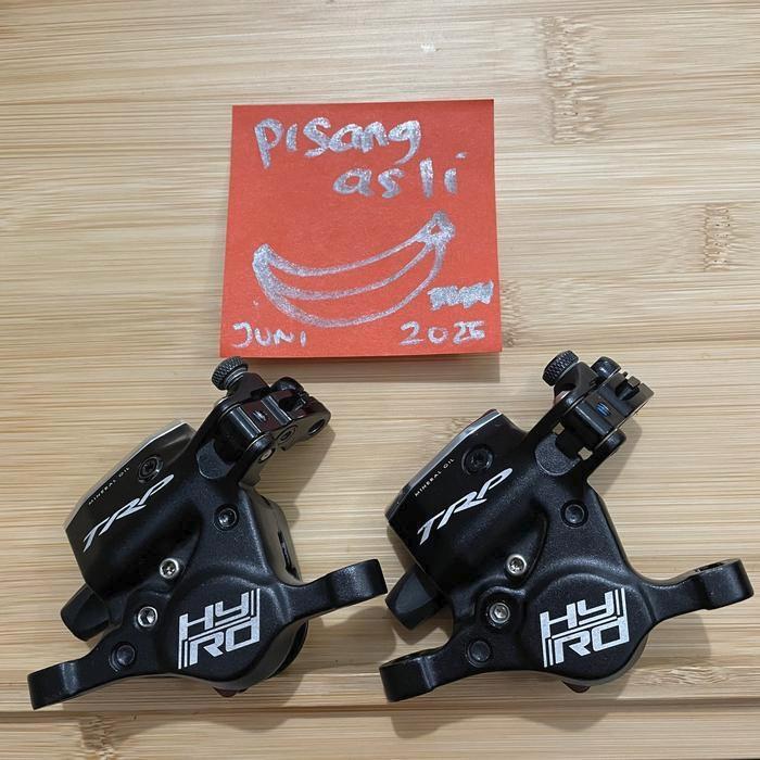 TRP Hy Rd Post Mount  SECOND Mechanical Semi Hydraulic Road Disc Brake HyRd w/JJBP Short Pull Conver
