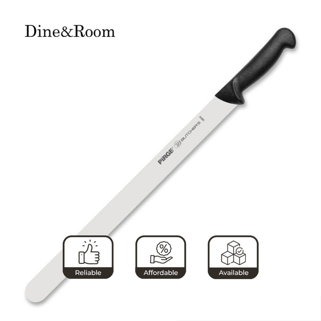 Dine & Room | PIRGE Butcher's Turkey Filleting Knife | Pisau Fillet Daging Profesional | German Stai
