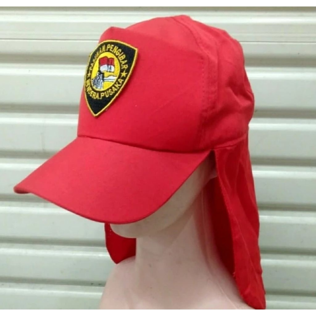 topi latihan paskibra/topi jepang paskibra