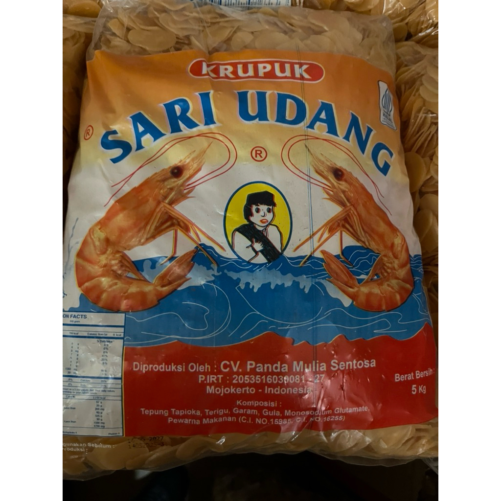 

kerupuk sari udang orange isi 5kg