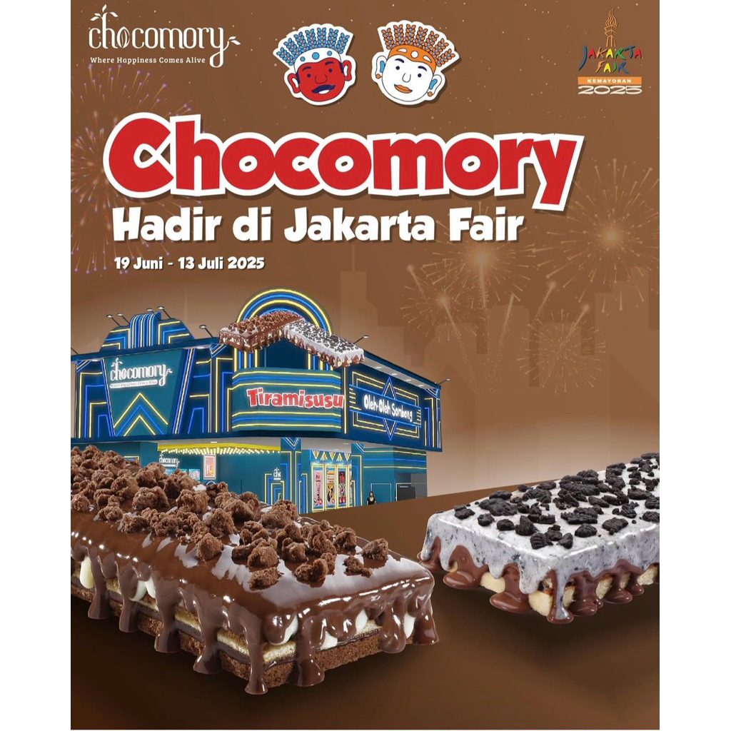 

JASTIP CHOCOMORY PRJ KHUSUS JAKARTA & BEKASI
