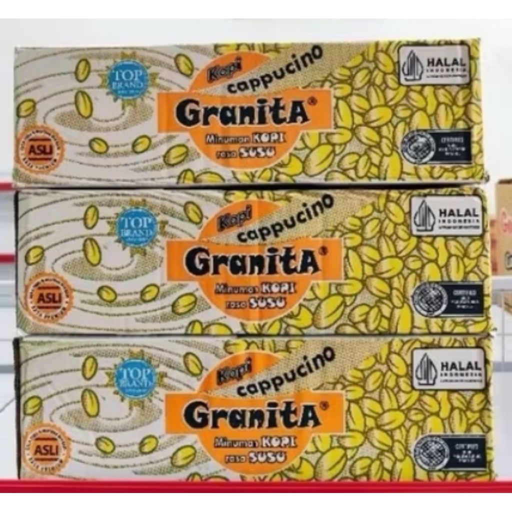 

Granita Kopi Cappucino 1 Dus isi 24 pcs @175ml