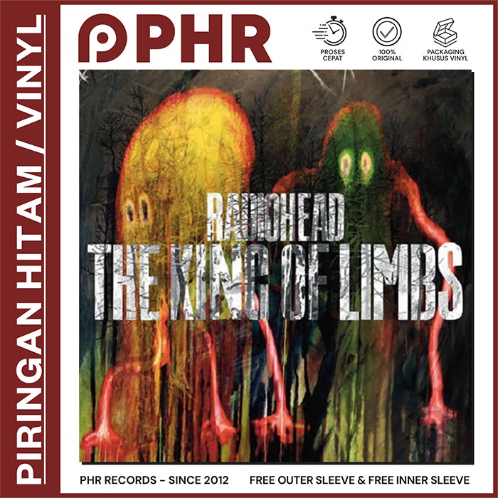 Vinyl RADIOHEAD - The King Of Limbs [Piringan Hitam]