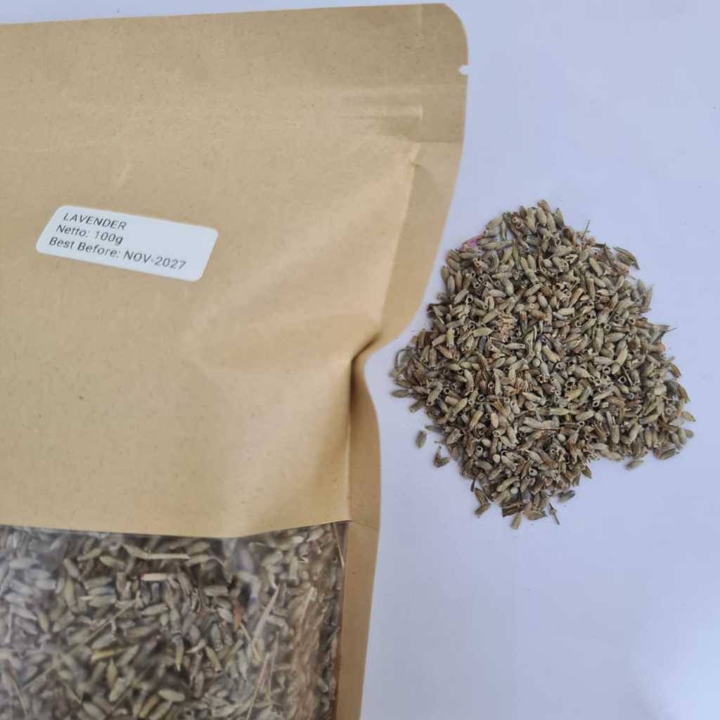 

Lavender Kering Premium Food Grade ( Dried Turkish Lavender ) 20g / 50g / 100g