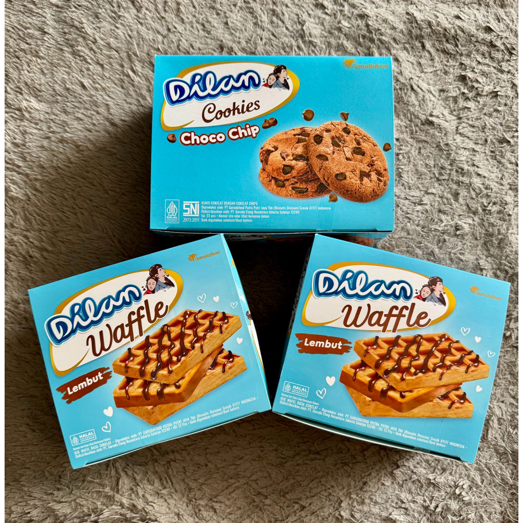 

Dilan chocochip / waffle box Ecer per pcs
