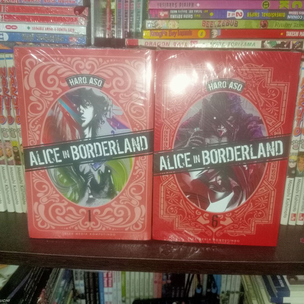 Komik Set Alice in Borderland 1 & 6 Original Segel