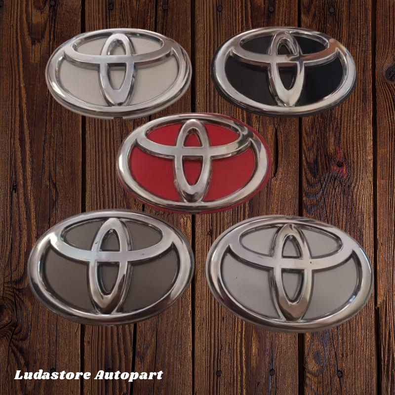 Emblem Logo Cover Tutup Ban Serep Mobil Toyota Rush Kaki 4 Tahun 2006-2014