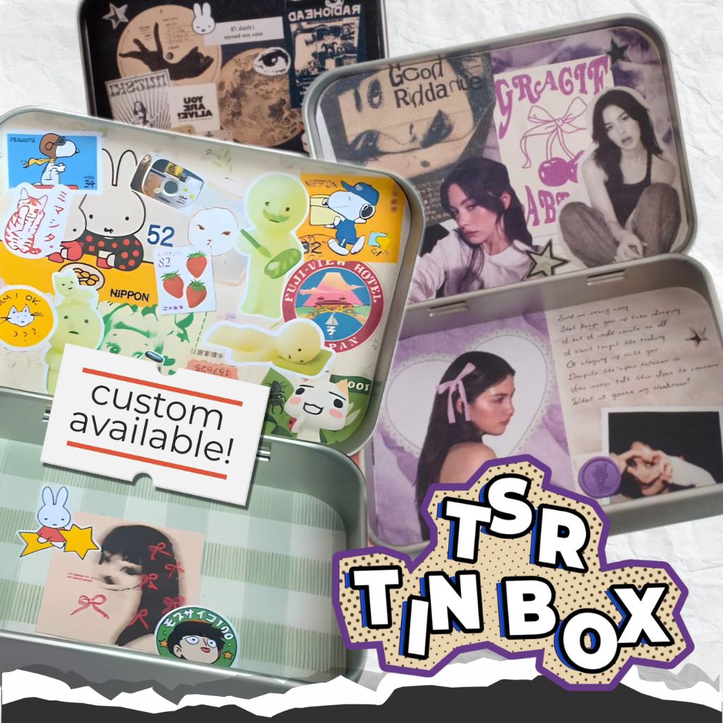 (BISA CUSTOM) Tin Box Wallets | Custom Altoids by TSR | Altoids Wallet | Kaleng Besi Aesthetic