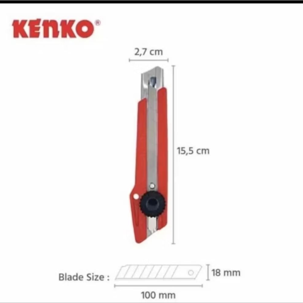 

Pisau Cutter Kenko Besar L-500