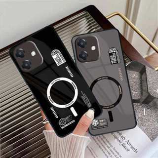 ( IC 371 ) Softcase Glass Kaca untuk OPPO A5i - Casing Baru - Cover  Softcase Glass Kaca Protec Came