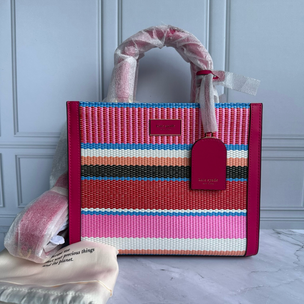 Kate spade manhattan stripe satchel