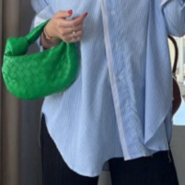 Bottega Veneta mini jodie bag in parakeet