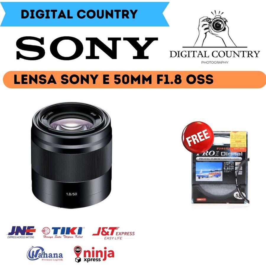 LENSA SONY E 50MM F1.8 OSS / SONY E 50MM F1.8 OSS