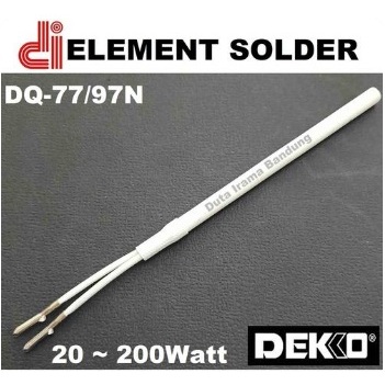Element Solder Dekko DQ 77 / 97N Heater Solder Dekko 20-200Watt Deko