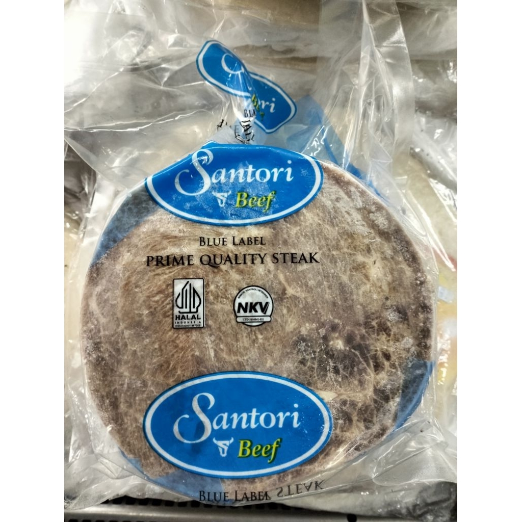 

[INSTANT & SAMEDAY ONLY] Santori Beef Blue Label Prime Quality Steak Beef Meltique Cut Ribeye Daging Sapi Frozen Beku 200gr