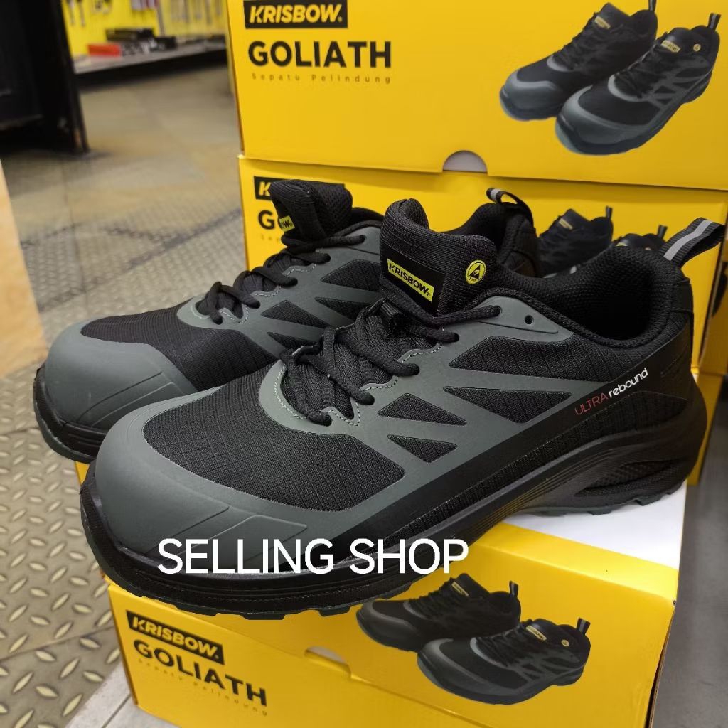 Sepatu Safety Krisbow GOLIATH || Safety Shoes Krisbow GOLIATH