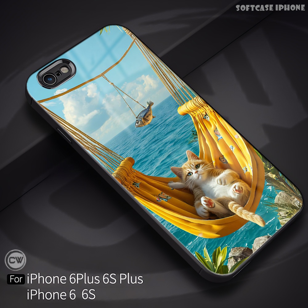 Softcase Kilau Glossy IPHONE 6 | 6S | 6S+ | 6+ | Case for IPhone 6 6s 6plus [WD07] Kesing Lucu Keren