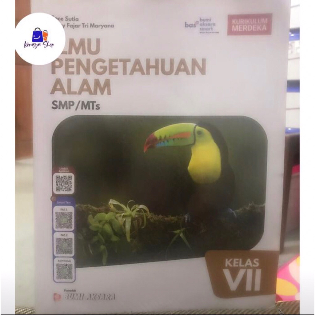 buku ipa kelas 7 vii ilmu pengetahuan alam kelas 1 smp kurikulum merdeka bumi aksara | kenisya shop