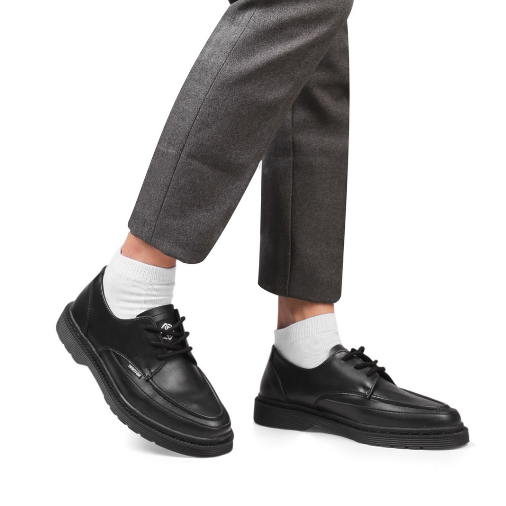 NS TWENTY ONE - MUSI Sepatu Pria Oxofrd Hitam