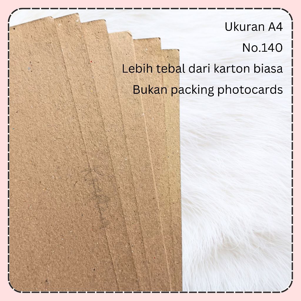

[Ready Stock] Karton A4 Yellow Board No.140