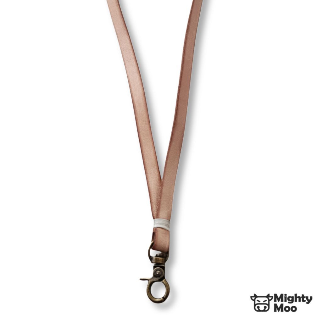 

Mighty Moo STRAVA Neck Strap - Lanyard Kalung Kulit Asli