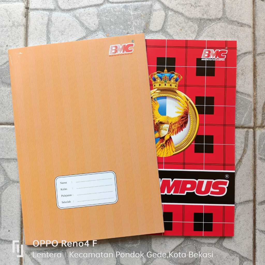 

Buku Tulis BMC Campus 50 Lembar