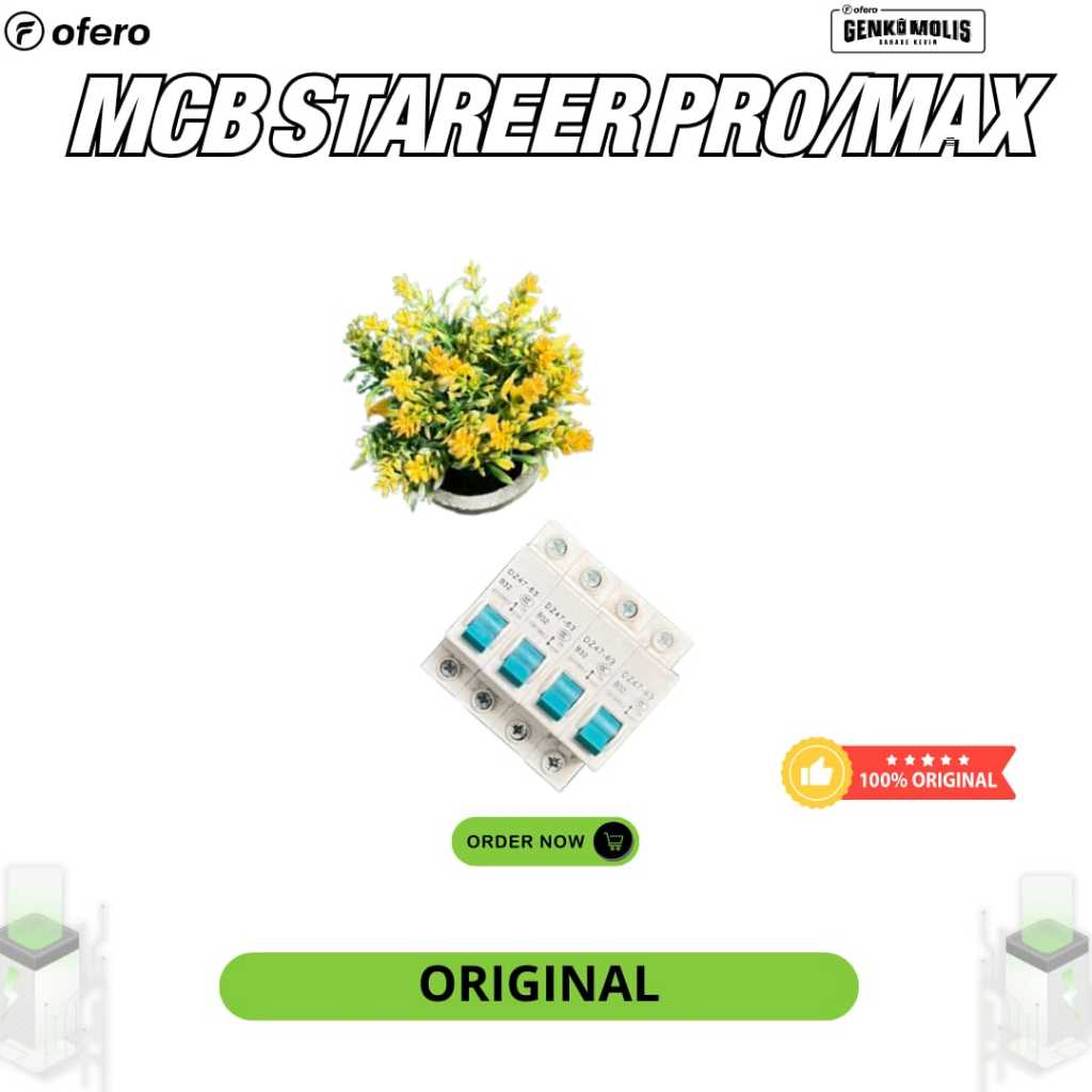 DISCONNECTOR / MCB OFERO STAREER PRO & MAX