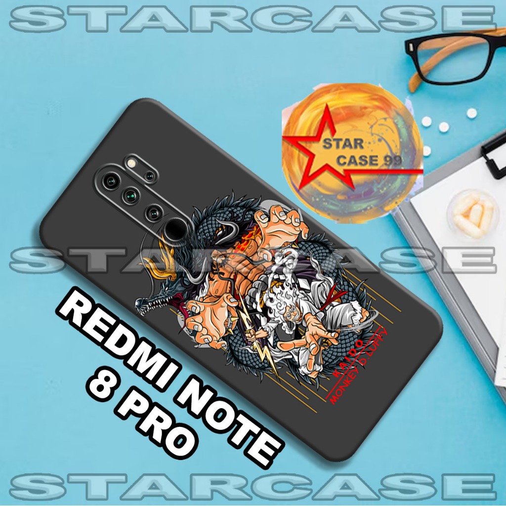 Softcase karet redmi note 8 pro/S33/Motif anime /case redmi note 8 pro/casing redmi note 8 pro