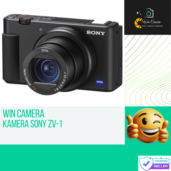 Kamera Sony ZV-1 / Camera Sony / Kamera Pocket / Camera Pocket