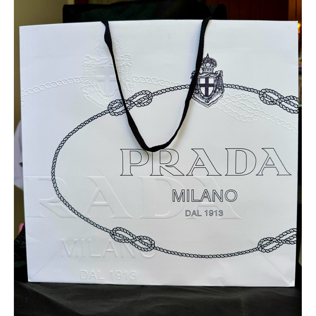 

paperbag prada Original / paperbag Authentic prada