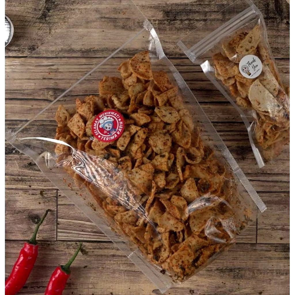 

Basreng Daun jeruk pedas/original asli Baso goreng viral