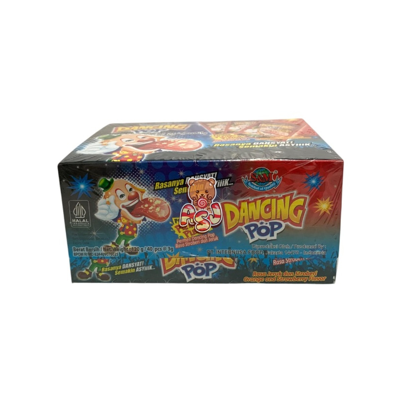 

PERMEN DANCING POP ISI 40